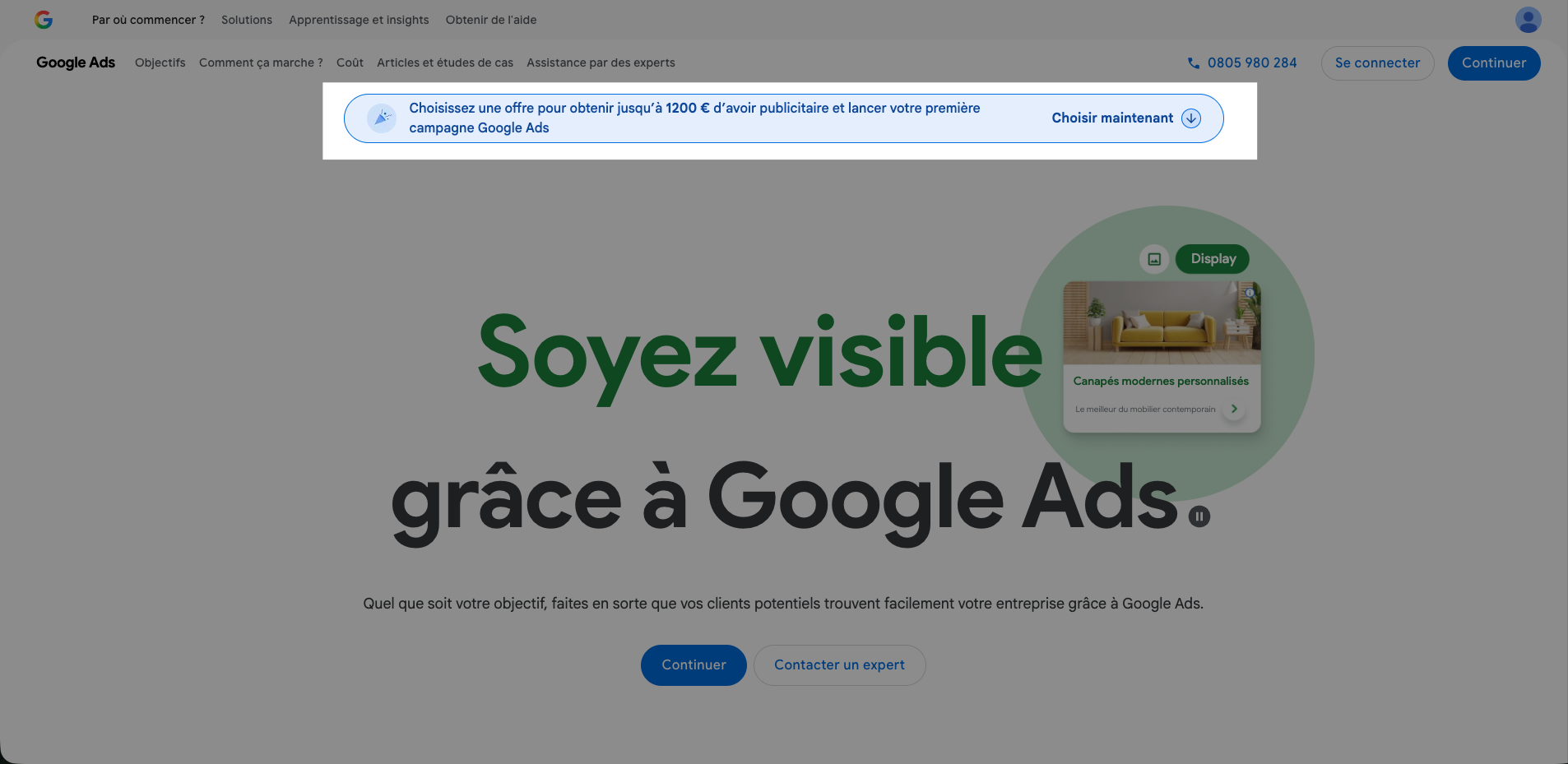 Accédez à Google Ads